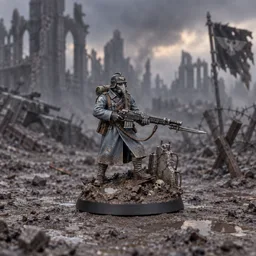 Death Korps of Krieg — painted-miniature fan art