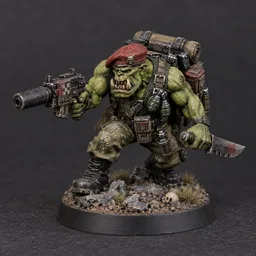 Kommandos — painted-miniature fan art