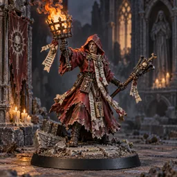 Sanctifiers — painted-miniature fan art