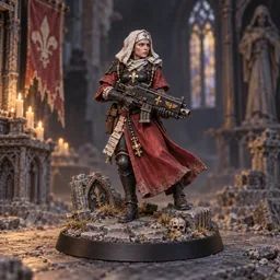 Sisters Novitiate Squad — painted-miniature fan art