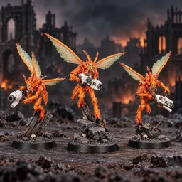 Vespid Stingwings — painted-miniature fan art