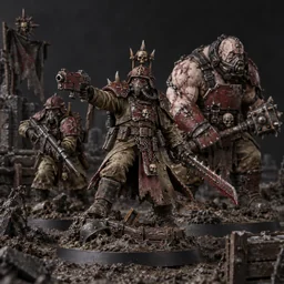 Blooded — painted-miniature fan art