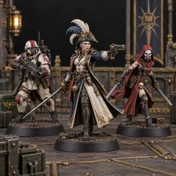 Elucidian Starstriders — painted-miniature fan art