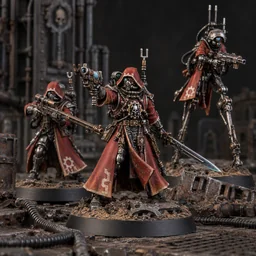 Hunter Clade — painted-miniature fan art