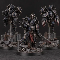 Murderwing — painted-miniature fan art
