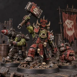 Wrecka Krew — painted-miniature fan art