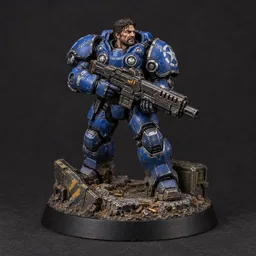 Jim Raynor — painted-miniature fan art
