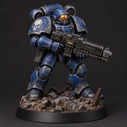 Raynor's Raiders (Marine) — painted-miniature fan art
